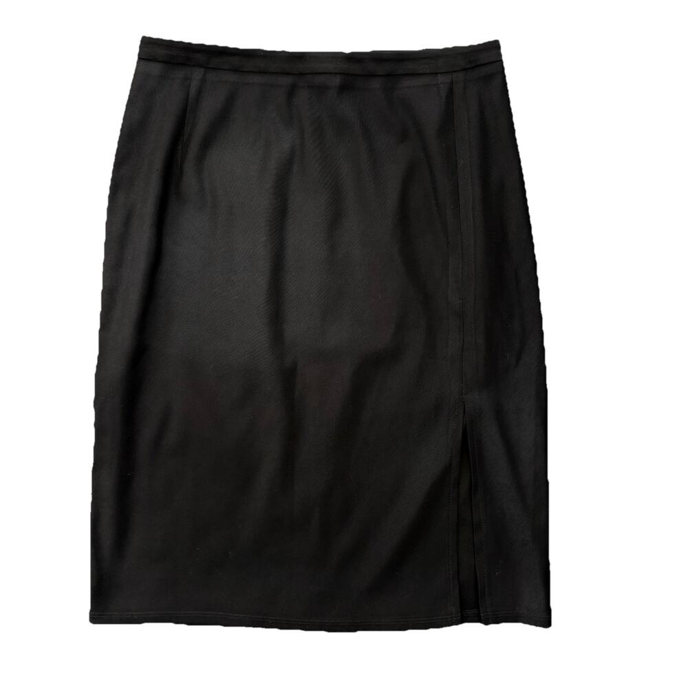 Laundry By Shelli Segal VTG 1995 Black Pencil Skirt Business Casual Women Size 6